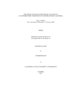 The application of starch grain analysis to late prehistoric subsistence in northeastern California