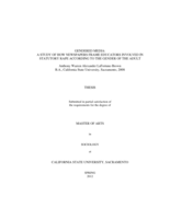 Gendered media: a study of how newspapers frame educators involved in statutory rape according to the gender of the adult