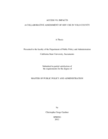 Access vs. impacts: a collaborative assessment of OHV use in Yolo County