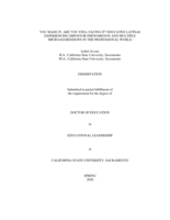 You made it, are you still facing it? Educated Latinas experiencing Impostor Phenomenon and multiple microaggressions in the professional world