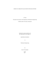 Design of abrasive blast booth for helicopters