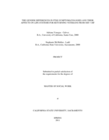 The gender differences in PTSD symptomatologies and their effects on life systems for returning veterans from OEF/OIF