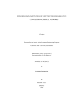 Exploring implementation of n-bit precision binarization convolutional neural networks