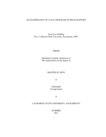 An examination of a WAC program outreach effort