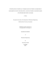 Investigation of critically needed manufacturing capabilities in Sacramento County for creating a manufacturing taxonomy based on supplier discovery database