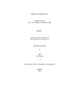 Objects of liminality