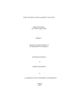 DNP3: security and scalability analysis