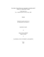 Teachers' perceptions of children's temperament based on their first names