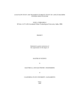 Load flow study and transient stability study of a multi-machine system using STATCOM