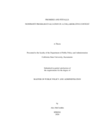 Promises and pitfalls: nonprofit program evaluation in a collaborative context