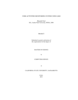 User activities monitoring system using LKM