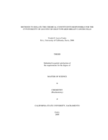 Methods to isolate the chemical constituents responsible for the cytotoxicity of Ligusticum grayi towards breast cancer cells