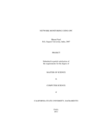 Network monitoring using OPC