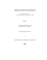 The impact of parental codependency on children with mental health conditions