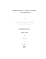 Proposed revision and validation of the genderism and transphobia scale