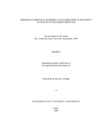 Obsessive compulsive hoarding: an examination of the effect of trauma on hoarding behavior