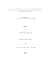 An exploratory study on end-of-life care issues from the perspectives of hospice workers on hospice services utilization among minority groups