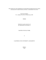 The subjective life experiences of identified or perceived male GBTQ adolescents in high school settings: a retrospective study