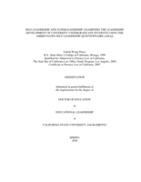 Self-leadership and SuperLeadership: examining the leadership development of university undergraduate students using the Abbreviated Self-Leadership Questionnaire (ASLQ)