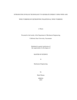 Introducing INVELOX technology to generate energy using wind and wind turbines by retrofitting traditional wind turbines