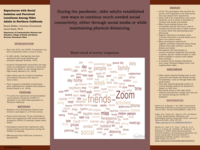 Experiences with social isolation and perceived loneliness among older adults in Northern California