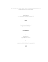 The effects of matched stimulation and response interruption and redirection on vocal stereotypy