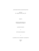 AMI security issues and best practices