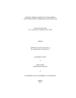 Filipino American identity development and its relation to heritage language loss