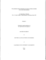 FPGA design of Daubechies wavelet lifting scheme for audio processing