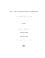 Security issues in system development life cycle of Smart Grid