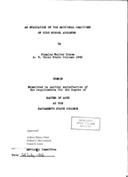 An evaluation of the emotional reactions of high school athletes