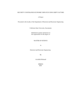 Security constrained economic dispatch using shift factors