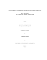Analysis of policies for prosecution of unlawful enemy combatants