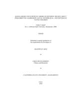 Bangladeshi and European American mothers' beliefs about peer-directed aggression, social withdrawal, and shyness in young children