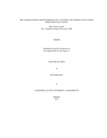 The associations among personality, the theory of planned behavior, and voting
