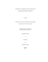 The effect of American Indian mascots on gender-based hiring decisions