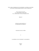 West African immigrants in Northern California and their attitudes toward seeking mental health services