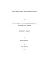 Optimum design of the Pelamis Wave Energy Converter