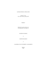 SacFiles portlet application