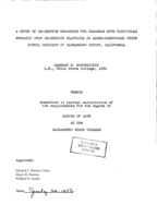 A study of in-service education for teachers with particular emphasis upon in-service practices in Arden-Carmichael Union School District or Sacramento County, California