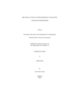 The social patina of the Beardsley Collection: a museum ethnography