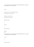 A veil of deviance: an examination of gender performance and media engagement in reality television