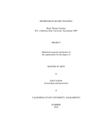 Promethean Board training