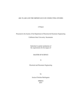 Arc Flash and the importance of conducting studies