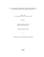 Use of depression measurement instruments in assessing and treating clients with unipolar depression