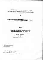 A survey of reading interests and habits of high school students in the Sacramento area