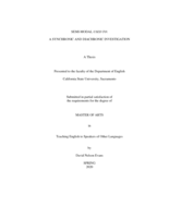 Semi-modal used to: a synchronic and diachronic investigation