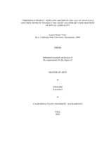 Threshold people: Newland Archer in the Age of innocence and Dick Diver in Tender is the night as literary explorations of ritual liminality