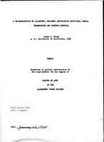 A re-examination of California Teachers Association additional school expenditure and revenue proposal