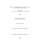 Design of a charge pump for a phase locked loop FM synthesizer in 0.5μm CMOS